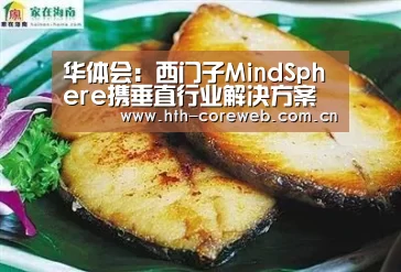 华体会：西门子MindSphere携垂直行业解决方案 正式登